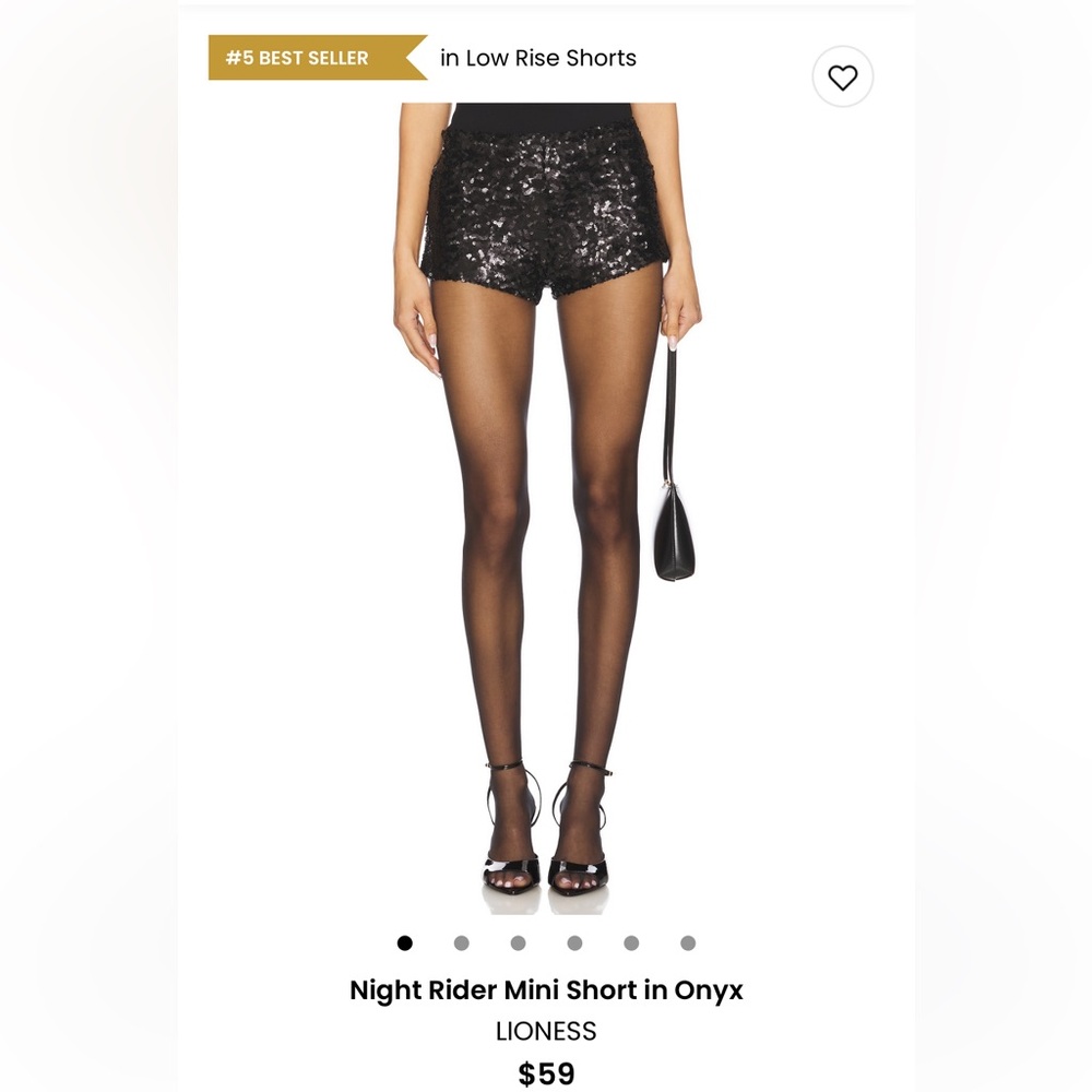 Lioness Sequin Mini Shorts